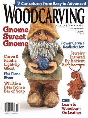 cover image of Woodcarving Illustrated Issue 92 Fall 2020